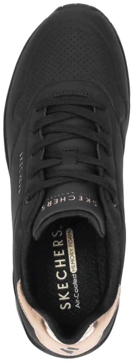 Skechers Uno Wedge-Hi Steps Sneakers - Zwart - afbeelding 5 van 6