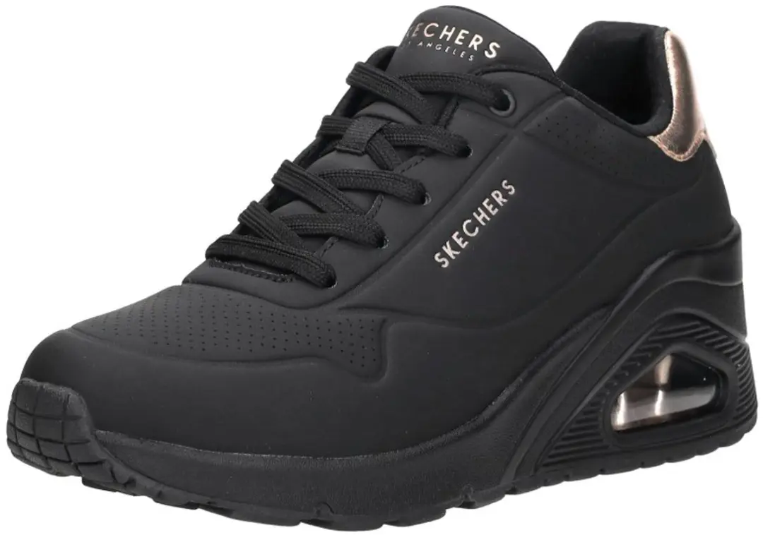 Skechers Uno Wedge-Hi Steps Sneakers - Zwart - afbeelding 4 van 6