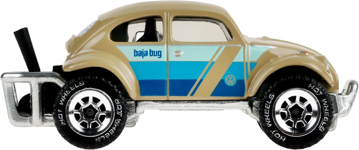 Hot Wheels Baja Bug JCB70 Auto - Blauw/Olijf