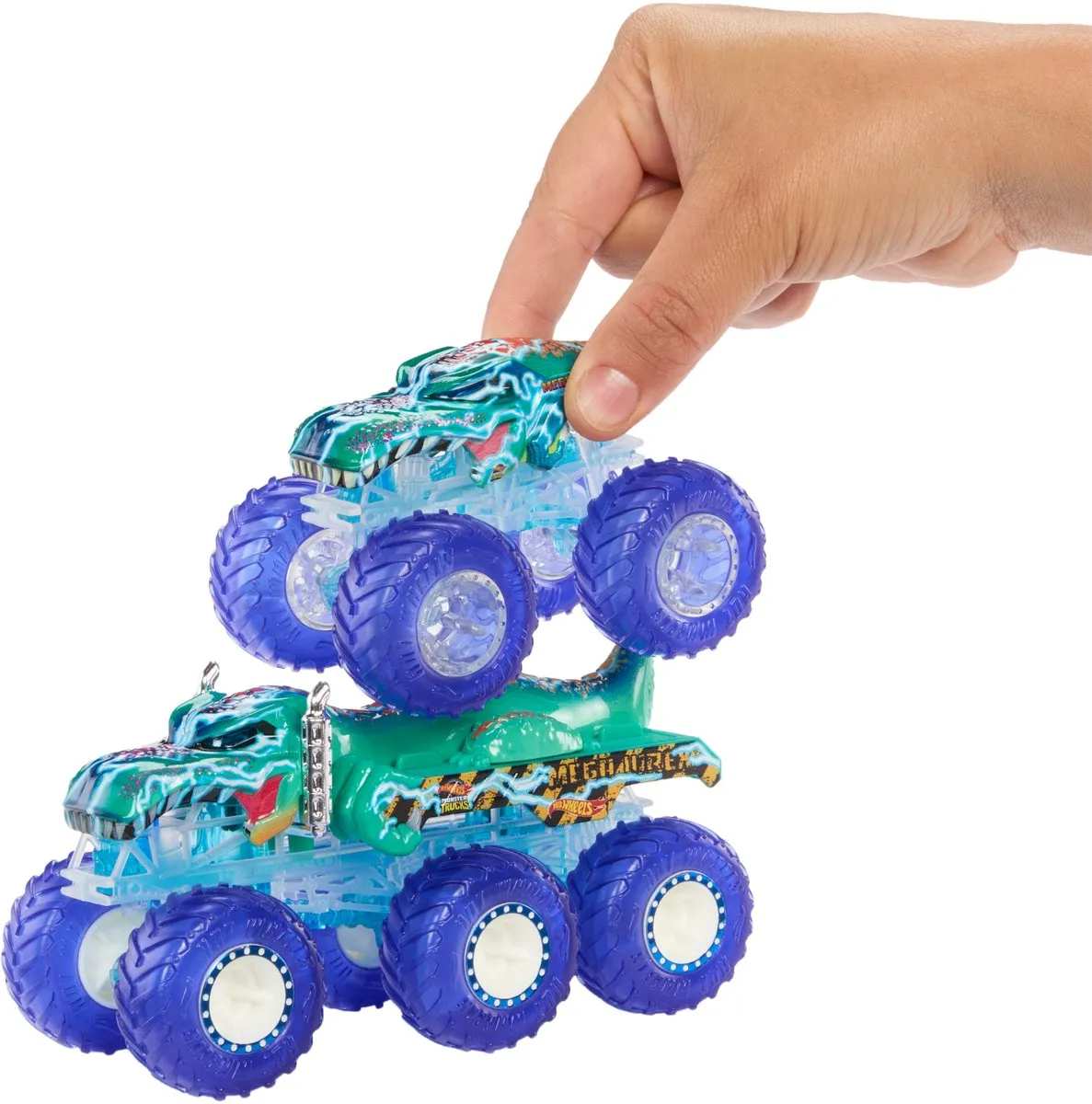 Hot Wheels Monster Trucks Big Rig Multipack HYJ29 - Meerkleurig