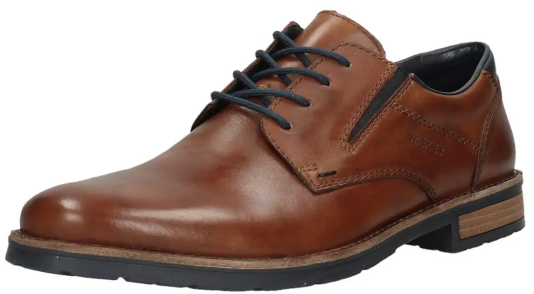 Rieker Veterschoenen cognac Leer - Maat 45
