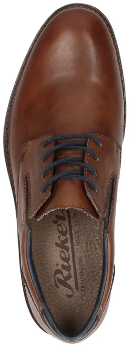 Rieker Veterschoenen cognac Leer - Maat 45