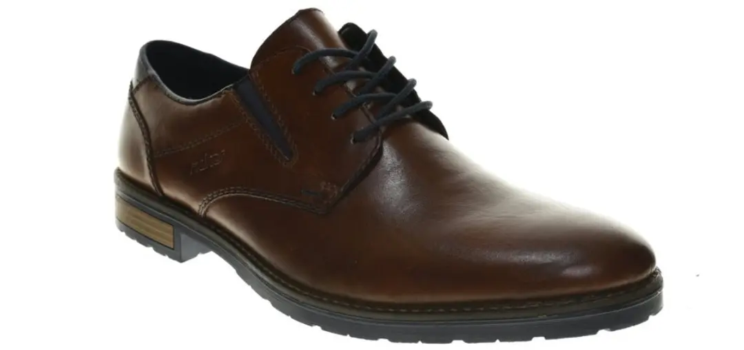 Rieker Veterschoenen cognac Leer - Maat 45