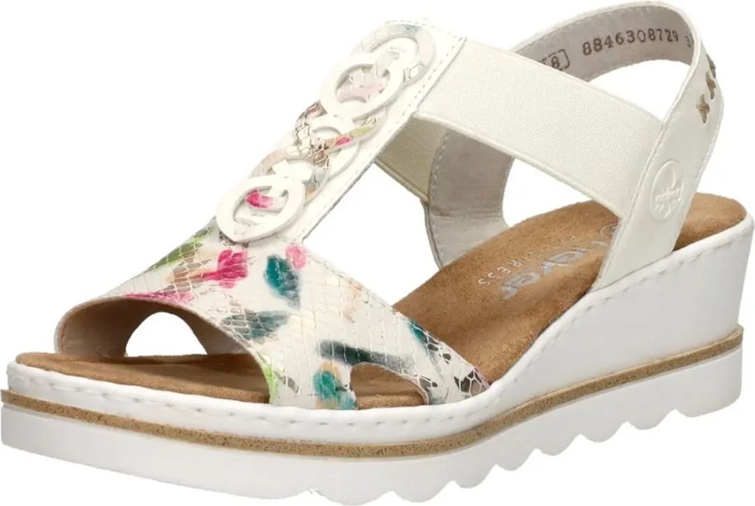 Rieker Sandalen Hak Sandalen Hak - Wit - Maat 37 - afbeelding 3 van 6