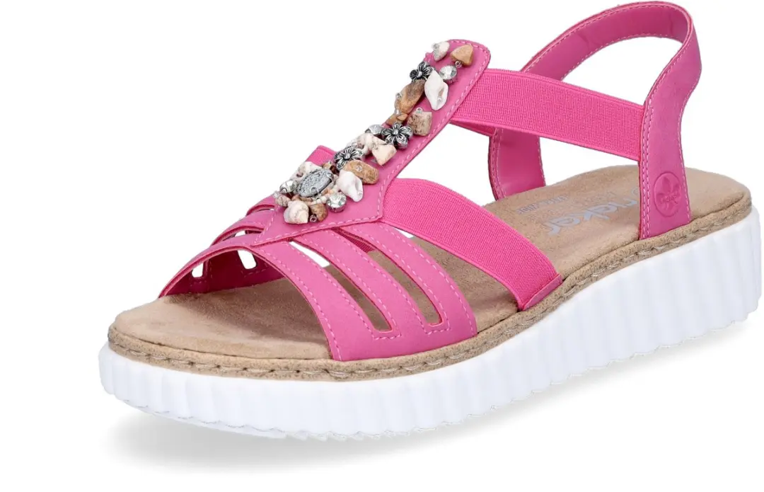Rieker Sandalen Plat Sandalen Plat