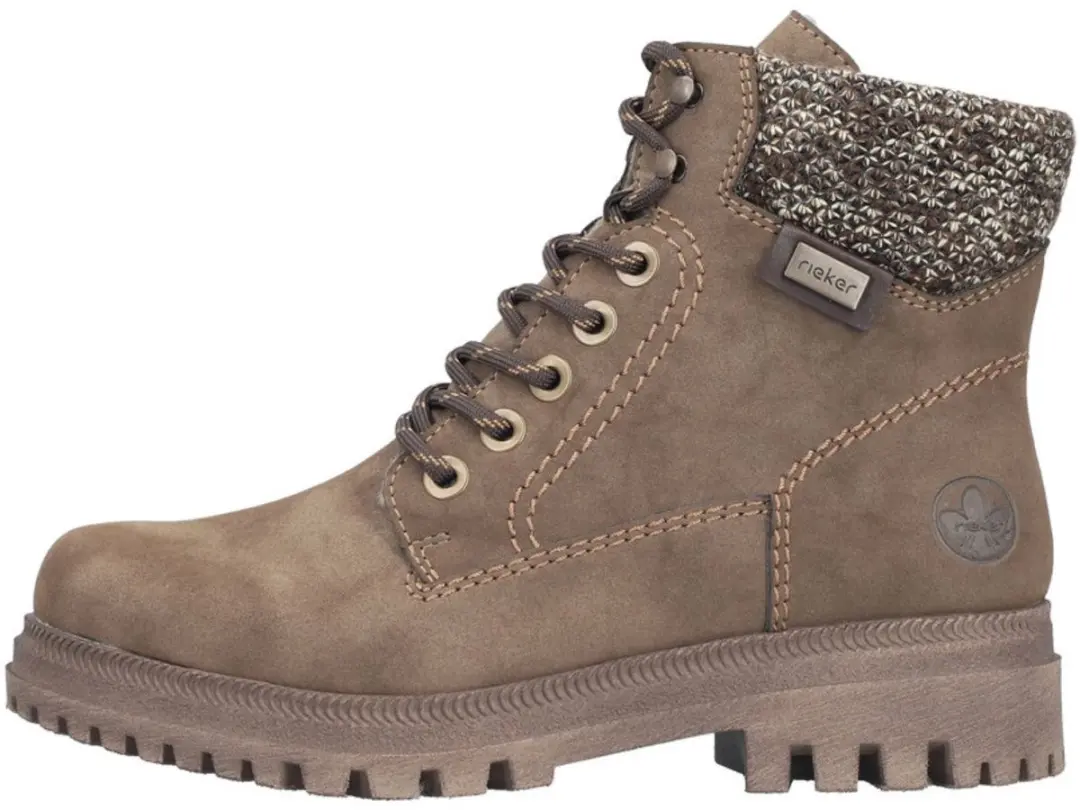 Rieker Y7621-25 Dames Enkellaarsjes - Bruin - afbeelding 3 van 6