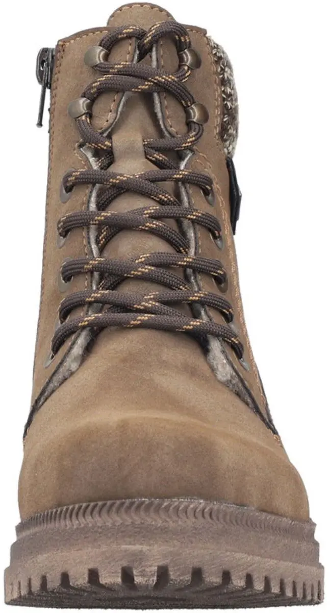 Rieker Y7621-25 Dames Enkellaarsjes - Bruin - afbeelding 6 van 6
