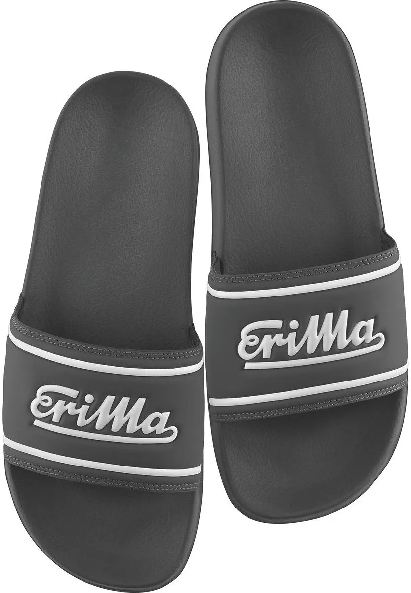 Erima Premia Erilette Badslipper 47 - Grijs/Wit