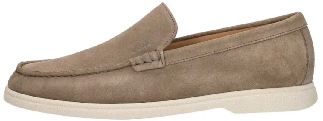 BOSS Sienne Loafer Slip-On Heren - Beige/Wit