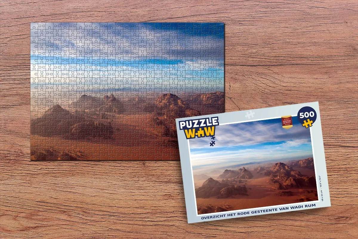 PuzzleWow Wadi Rum Legpuzzel 500 Stuks