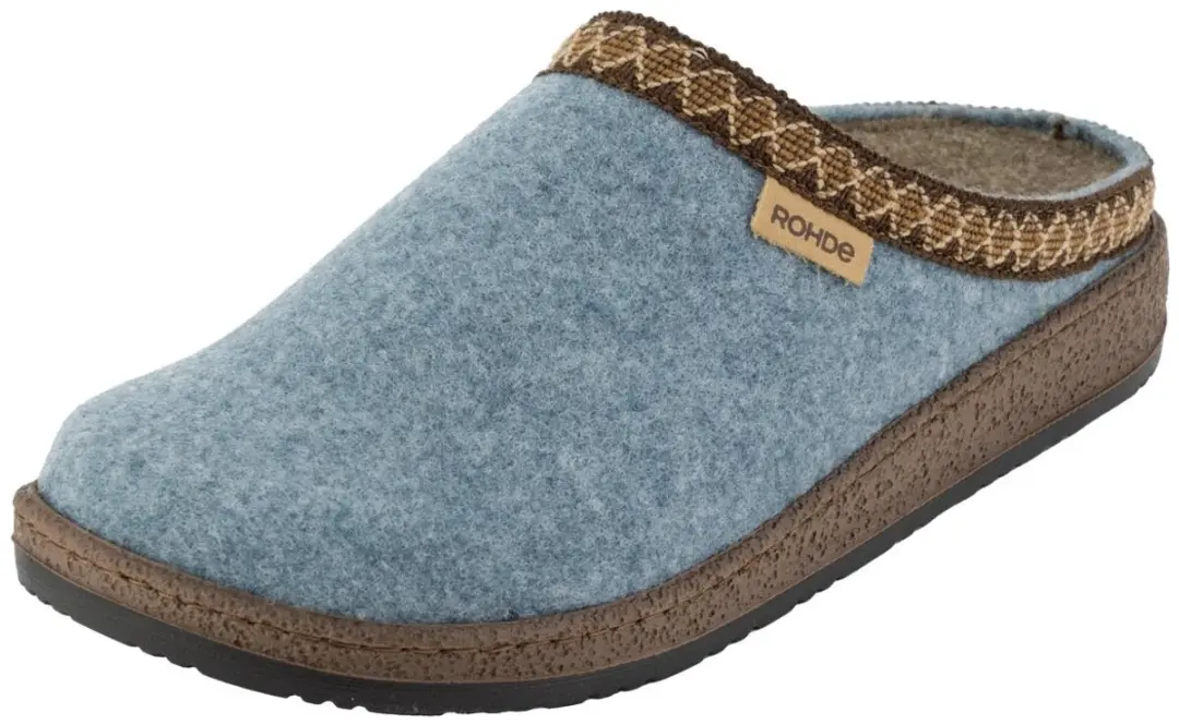 Rohde 6425 55 Pantoffels Dames - Lichtblauw - 42 - afbeelding 6 van 6