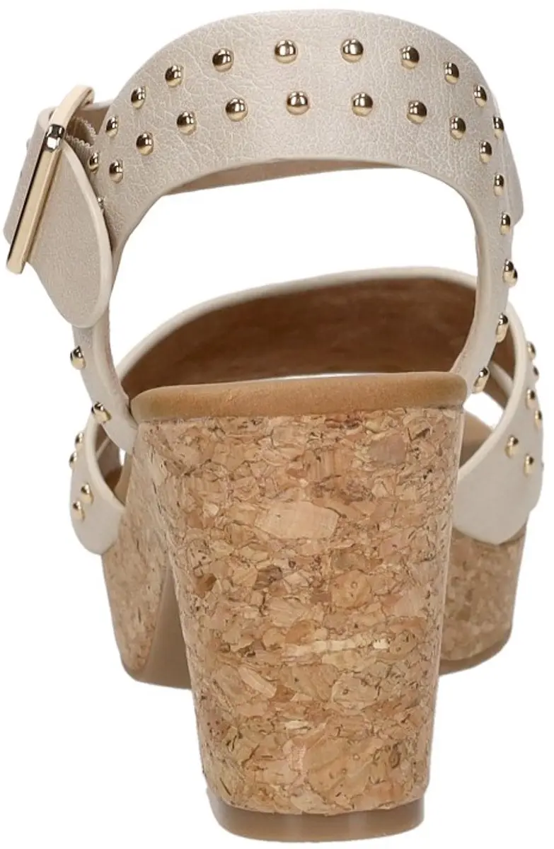 Mustang Sandalen Hak Sandalen Hak - Gebroken wit - Maat 37 - afbeelding 6 van 6
