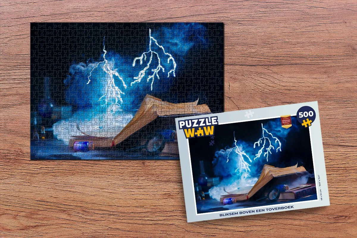 PuzzleWow Legpuzzel 500 Stuks - Multicolor