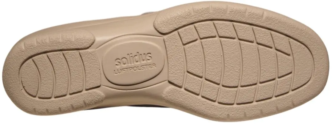Solidus 26530.40558 Beige klitteband schoen met stretch