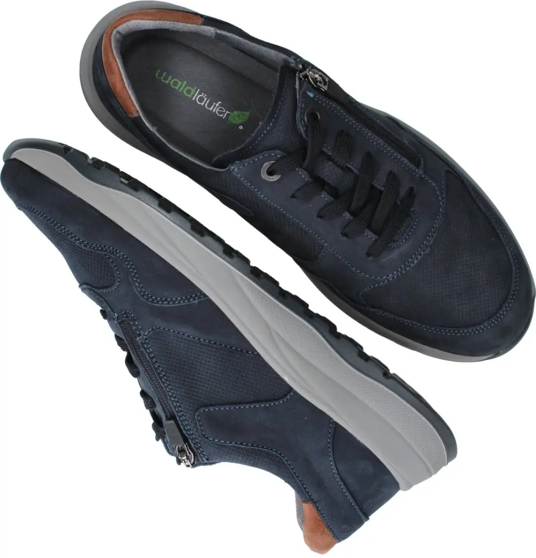 Wäldlaufer K-John Vtr-rits 662001 Heren Sneakers - Donkerblauw - afbeelding 5 van 6