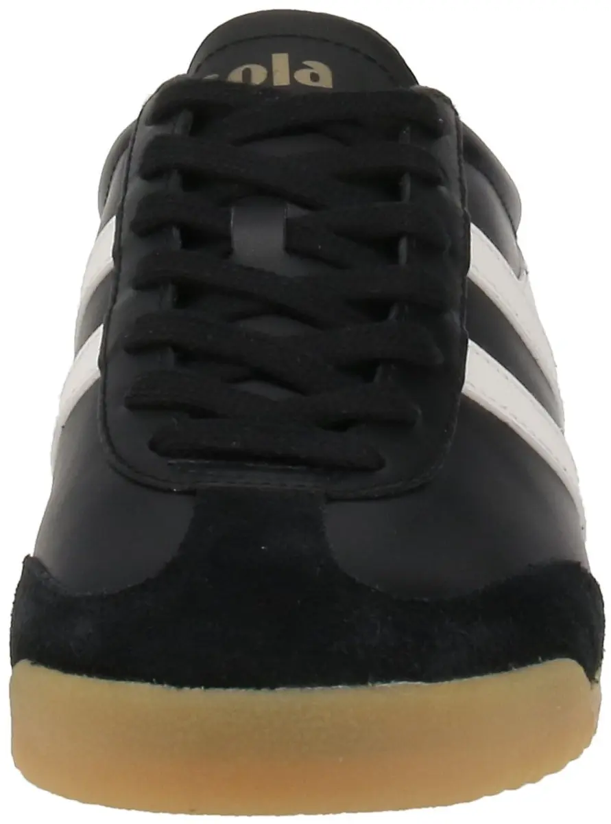 Gola Torpedo Leather Heren Sneaker - Zwart/Wit/Orange