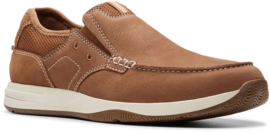 Clarks Sailview Step Heren Instapper - Bruin - Maat 44