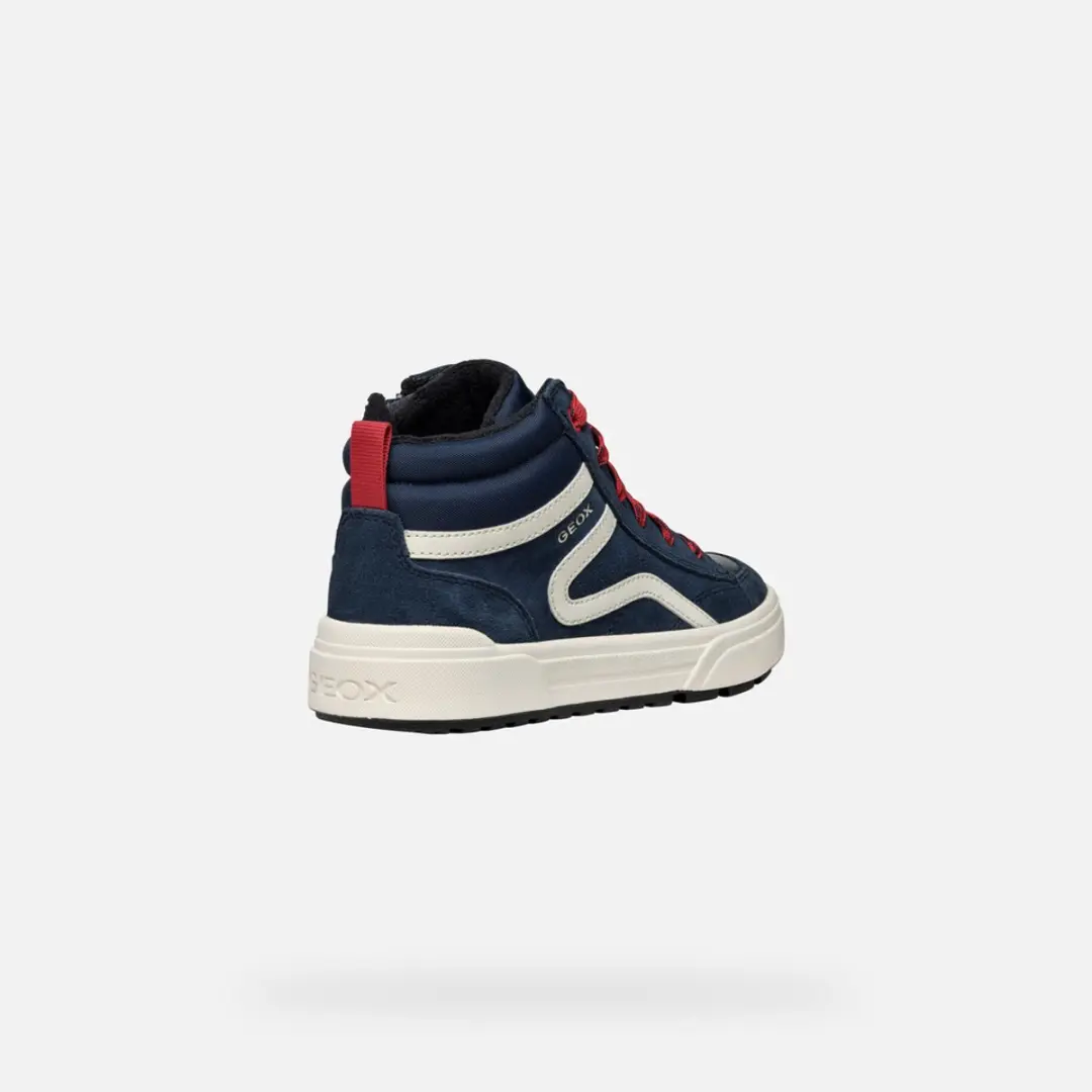 GEOX Sneakers - Maat 35 - Marine/Rood
