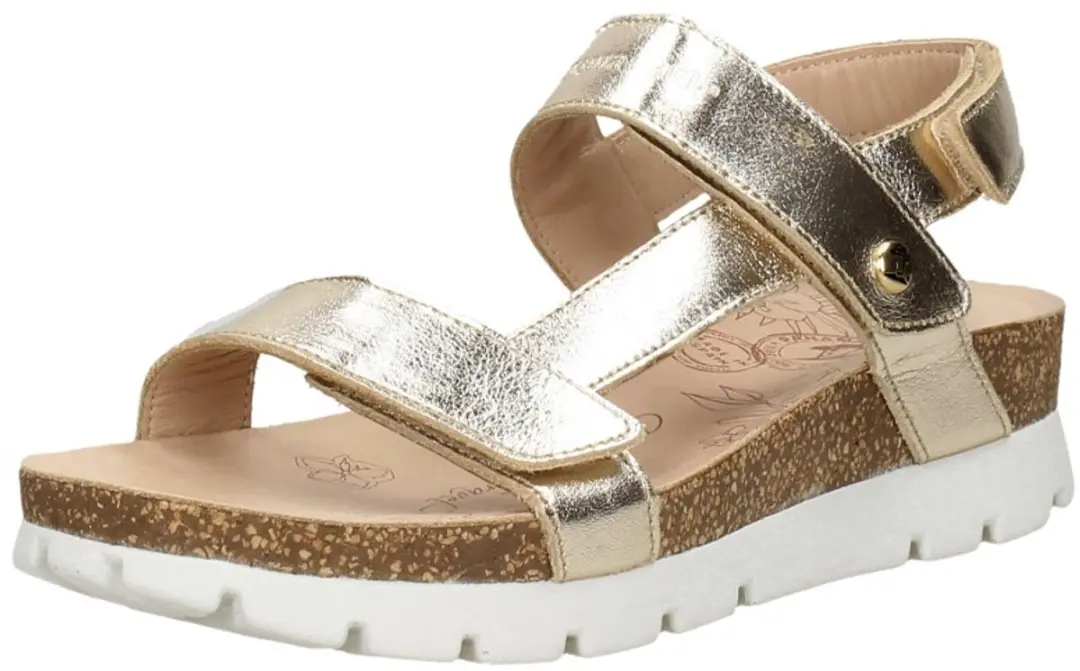 Panama Jack Selma Shine B1 Nappa Damessandalen - Goud