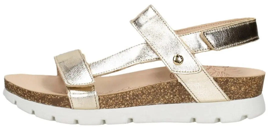 Panama Jack Selma Shine B1 Nappa Damessandalen - Goud