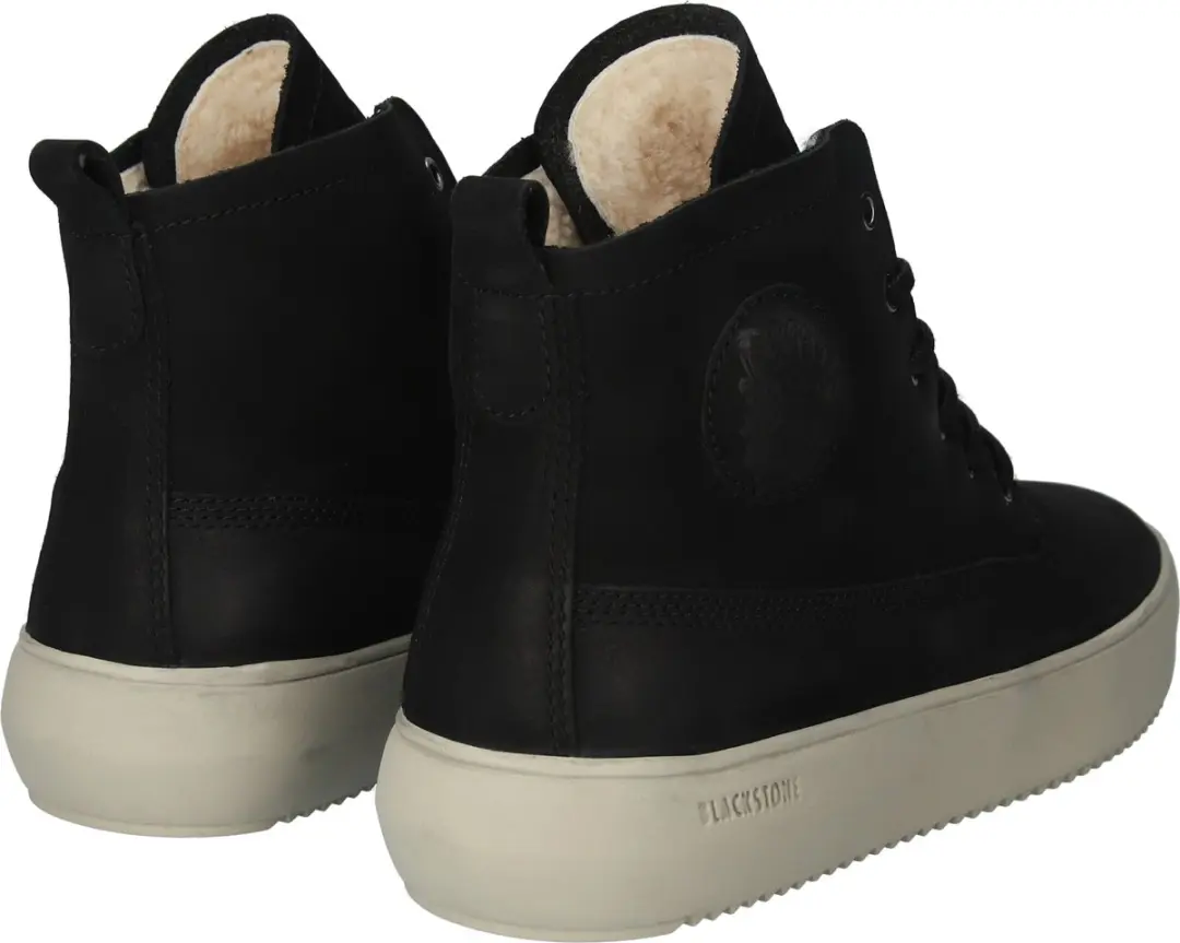 Blackstone ASPEN - YG26 Asphalt - Sneaker (high) - Man - Black - Maat: 45