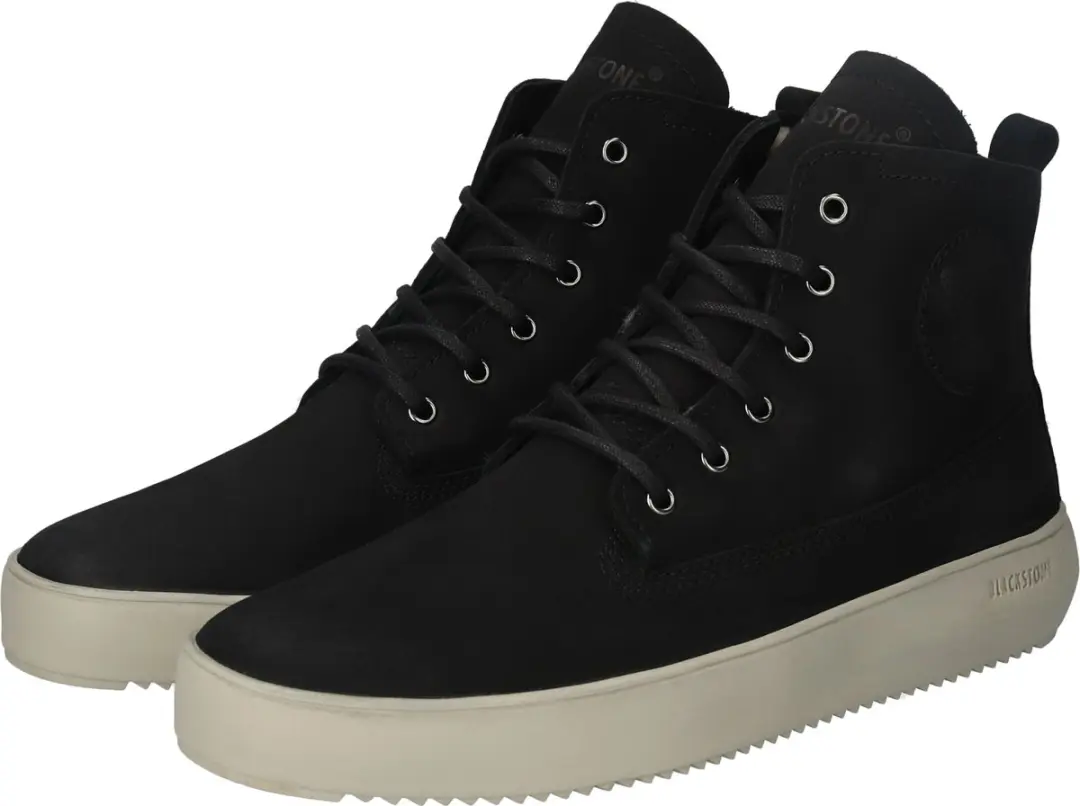 Blackstone ASPEN - YG26 Asphalt - Sneaker (high) - Man - Black - Maat: 45