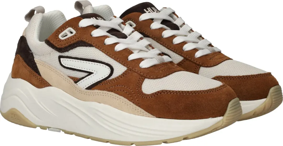 HUB GLIDE Light Beige/Off White/Cognac - afbeelding 4 van 6