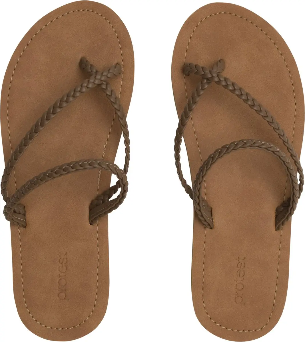 Protest Prthumble Teenslipper Dames - 39 - Coconut - afbeelding 4 van 6