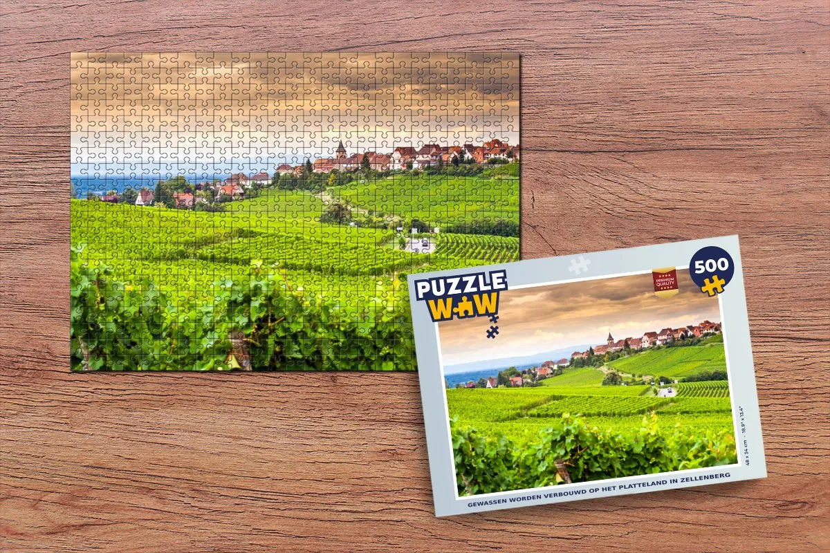 PuzzleWow Legpuzzel 500 Stuks - Multicolor
