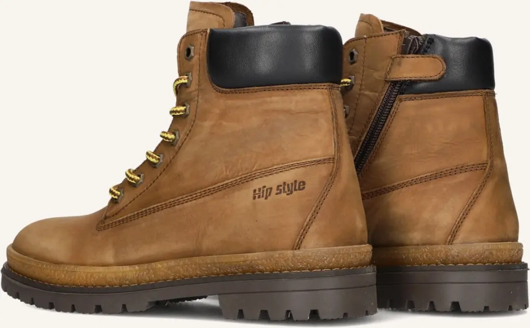 Hip H1704 Sneakers Jongens - Camel - Maat 33