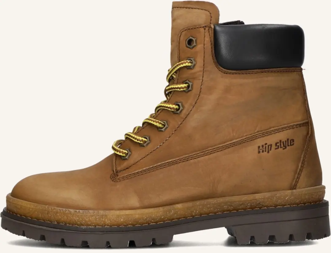 Hip H1704 Sneakers Jongens - Camel - Maat 33