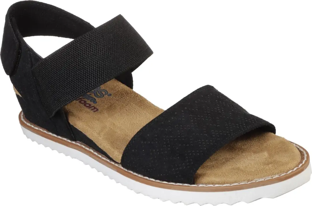 Skechers Desert Kiss Sandalen - Maat 40 - Zwart - afbeelding 2 van 6