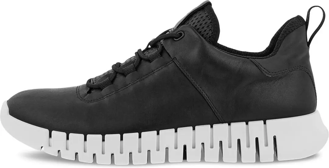 ECCO Gruuv Sneakers 306243 - Zwart - afbeelding 2 van 6