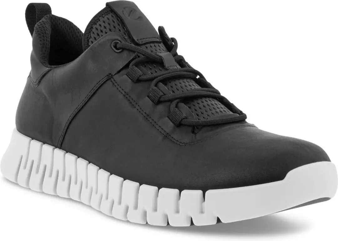 ECCO Gruuv Sneakers 306243 - Zwart - afbeelding 4 van 6
