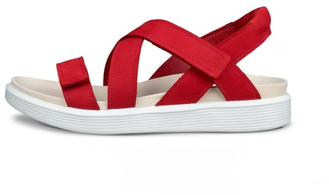 ECCO Art. 238813 02466 Sandaal Dames - Rood Nubuck - Maat 39