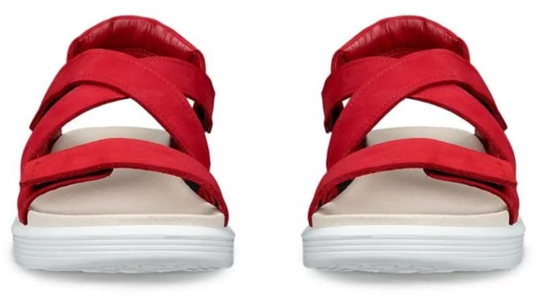 ECCO Art. 238813 02466 Sandaal Dames - Rood Nubuck - Maat 39