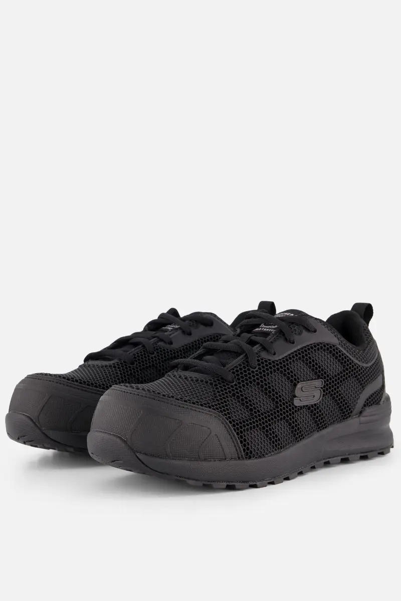 Skechers Work Bulklin Ayak Sneakers zwart Textiel