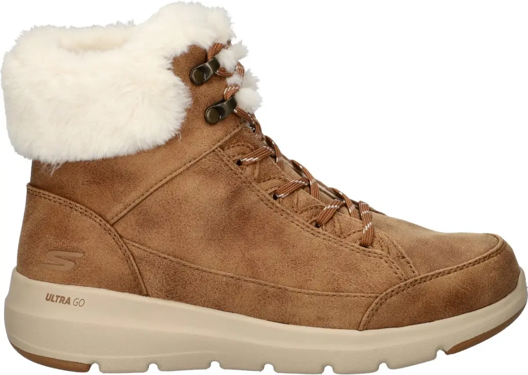 Skechers Glacial Ultra Go dames veterboot