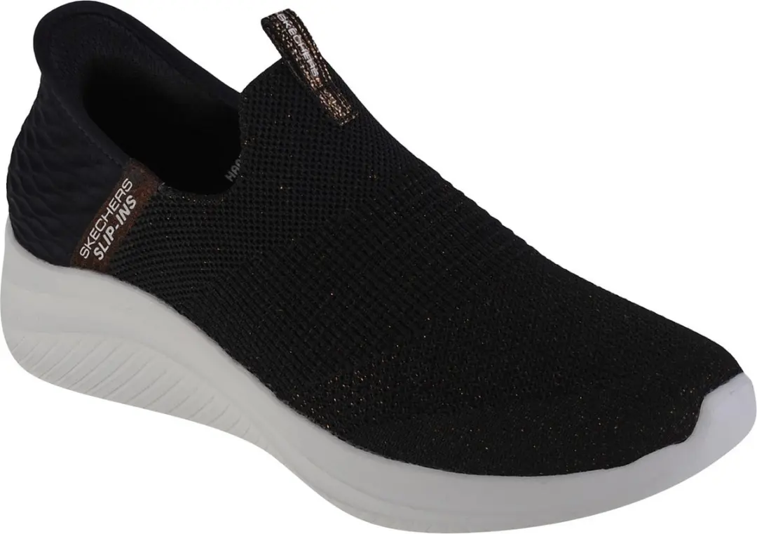Skechers Ultra Flex 3.0-Glitter Me 149591-BKGD, Vrouwen, Zwart, Sneakers, maat: