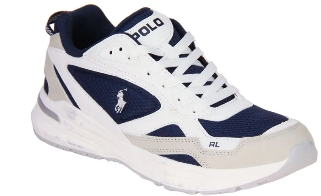 Ralph Lauren Polo Trackster 275 Sneaker Blauw-Wit