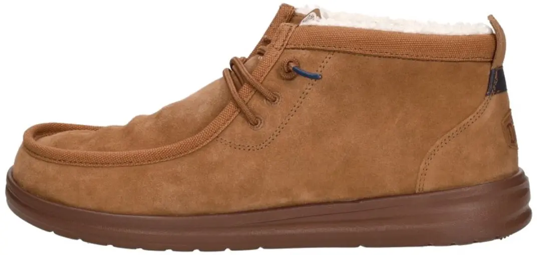 HEYDUDE Wally Mid GripR Warmth Heren Instappers - Bruin - 48 - afbeelding 2 van 6