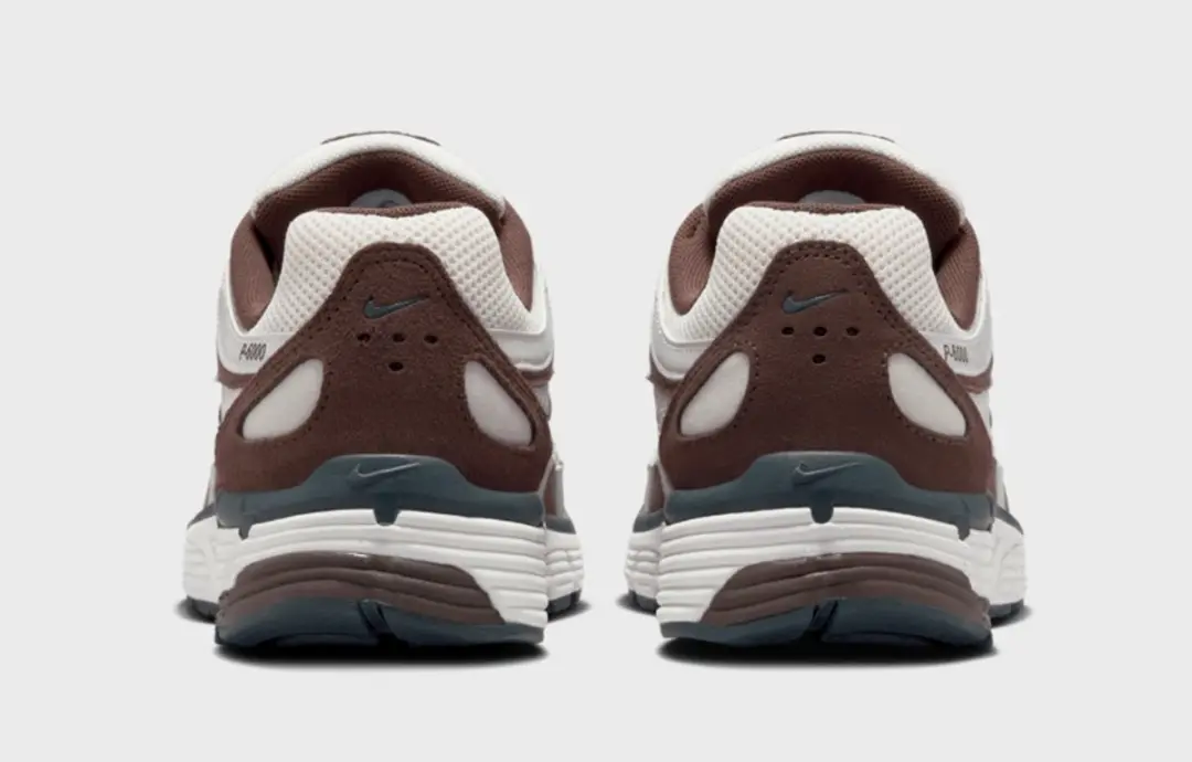 Nike P-6000 Dames Sneakers - 40 - Wit/Bruin/Navy - afbeelding 6 van 6