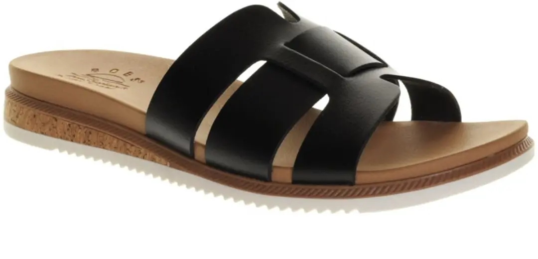 Skechers DESERT KISS LOW - PEAK LOOK Dames Slippers - Zwart - afbeelding 3 van 6