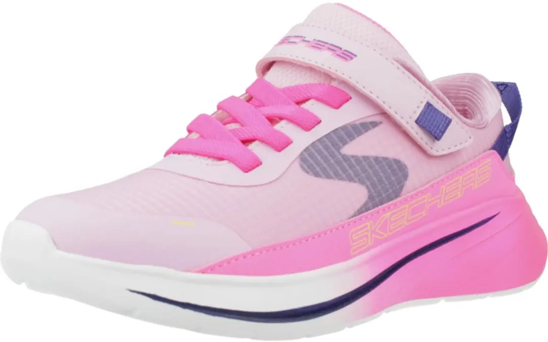Skechers Wave 92 Meisjes Sneakers - Maat 29 - Roze - afbeelding 3 van 6