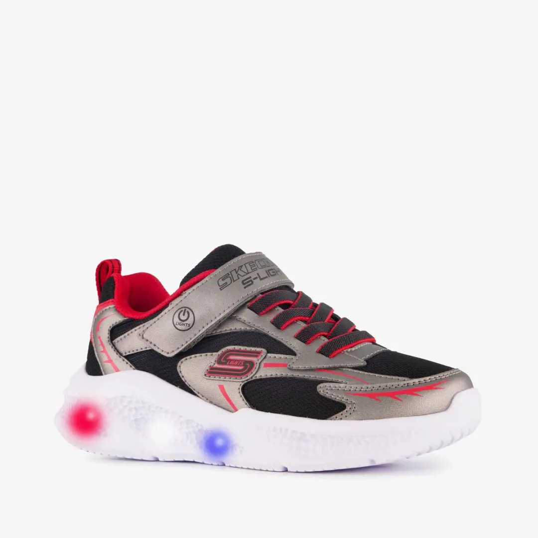 Skechers Skechers Meteor-Lights jongens sneakers met lichtjes