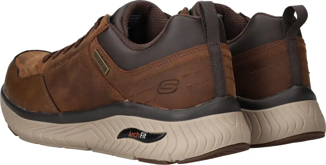Skechers Arch Fit Crosser 308212 Sneakers - Bruin - afbeelding 5 van 6