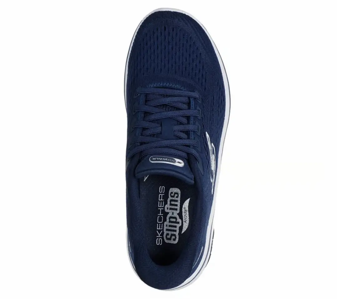 Skechers Hands-Free Slip-Ins Go Walk Arch Fit 2.0 Kathy 125342 NVW Navy White Ma