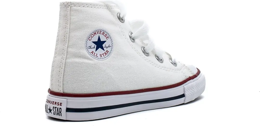 Converse Chuck Taylor All Star Hi Meisjes - Wit - Maat 20 - afbeelding 3 van 6