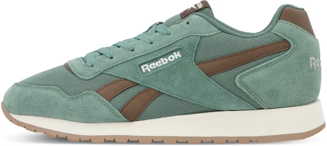 Reebok Unisex Glide Sneaker, Hardloopschoen, Memory-Foam, 100246071, Fieldgreen/