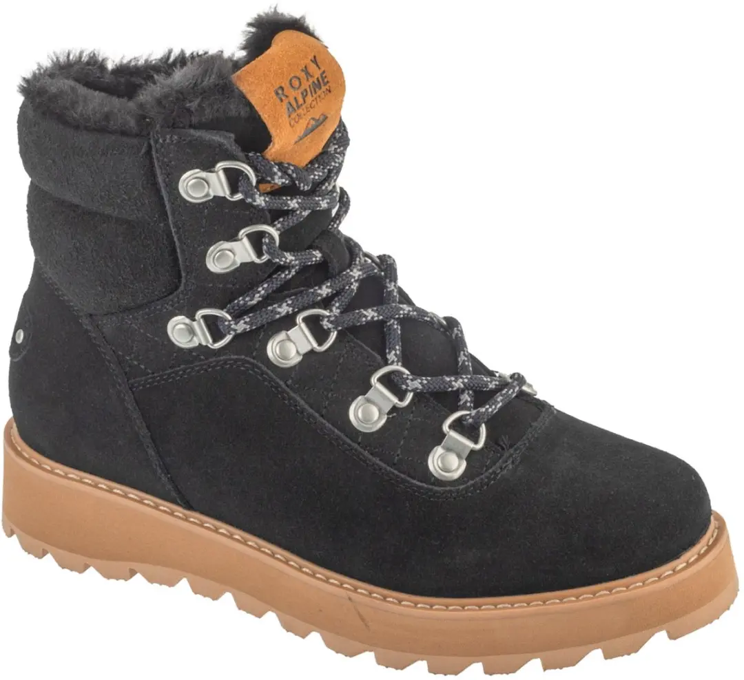 Roxy Bradie Lace Up Boots, Vrouwen, Zwart, Trappers, maat: 36